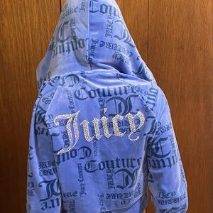 Juicy Couture Blue Hoodie
